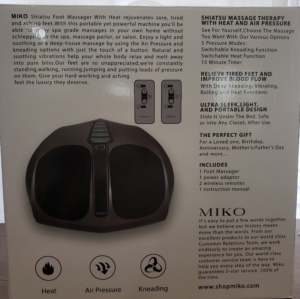 Miko Shiatsu Foot Massager